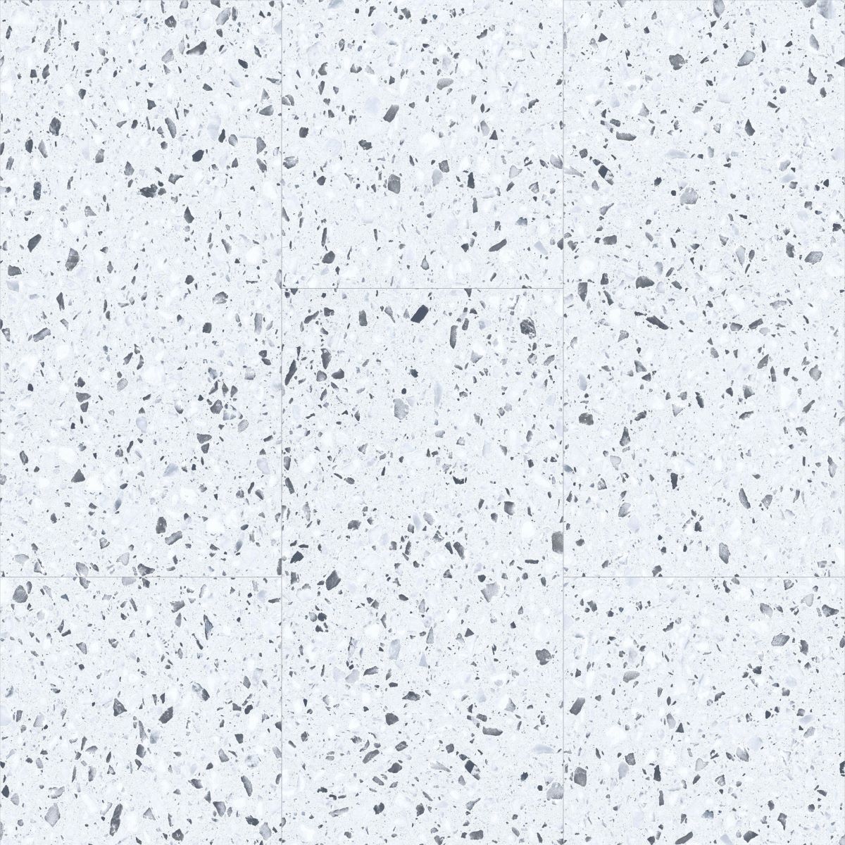 Кварц-виниловая плитка Fargo Камень клеевой Терраццо Гранж101-2  фаска 