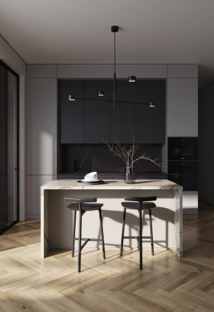 Кварц-виниловая плитка Fargo Паркет клеевой Дуб Марракеш 22-81996-10 крашеная фаска 